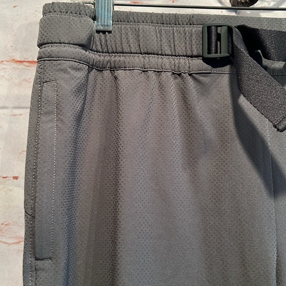 Athleta Pants Womens 12 Gray Quest Jogger Belted Activewear Athletic pull on - Picture 4 of 15